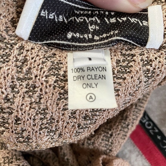 Brenda French by French Rags Knit Coral Cardigan - Picture 6 of 8